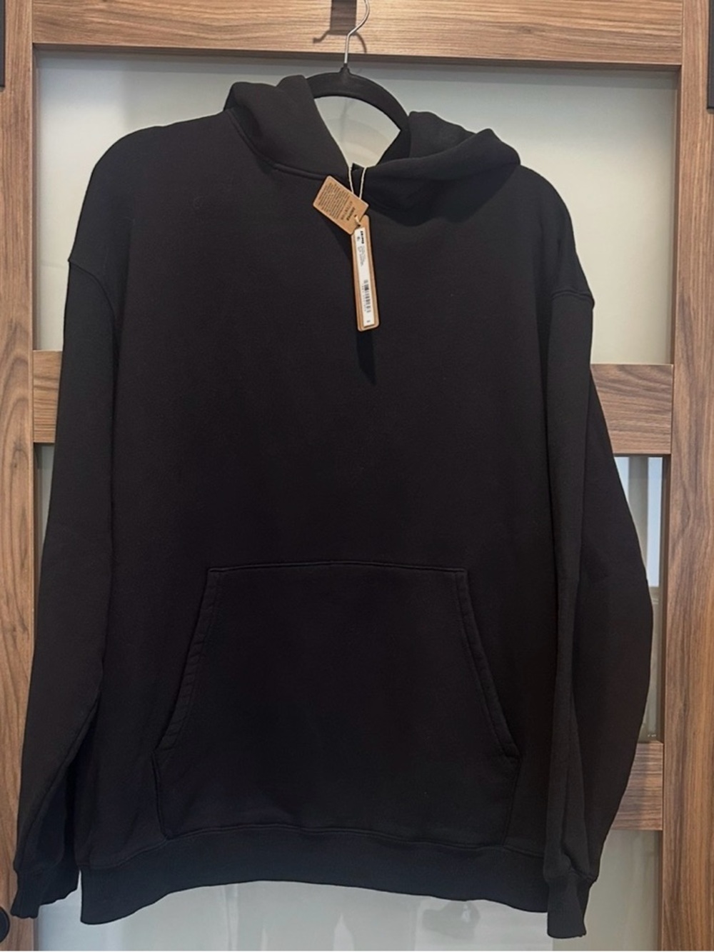 NWT SKIMS Black Onyx Hoodie with Branded Tags